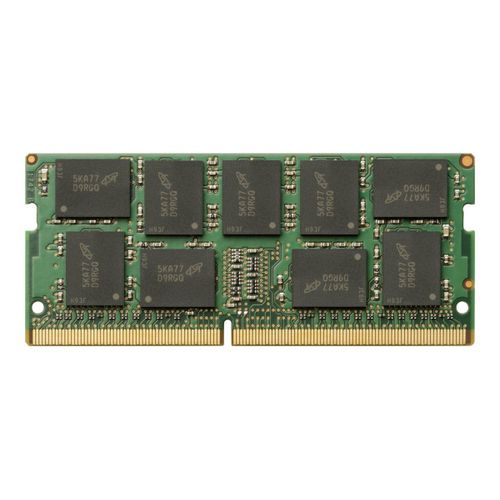 HP - DDR4 - module - 16 Go - SO DIMM 260 broches - 3200 MHz / PC4-25600 - 1.2 V - mémoire sans tampon - ECC - pour Workstation Z2 Mini G5