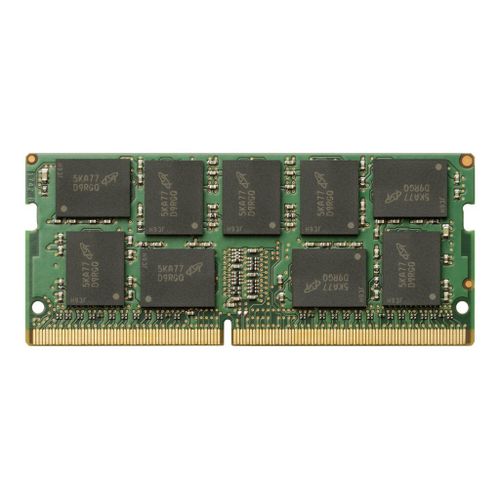 HP - DDR4 - module - 8 Go - SO DIMM 260 broches - 3200 MHz / PC4-25600 - 1.2 V - mémoire sans tampon - ECC - pour Workstation Z2 Mini G5