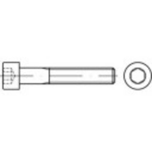 TOOLCRAFT TO-5371938 Vis cylindrique M2,5 20 mm 6 pans intérieurs ISO 4762 acier inoxydable A2 100 pc(s)