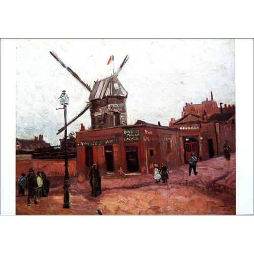 Van Gogh Vincent Montmartre Lot Cartes Postales Tableaux Peinture