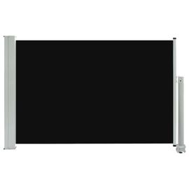 Auvent Latéral Rétractable De Patio 60x300 Cm Noir Yueyinnkeji