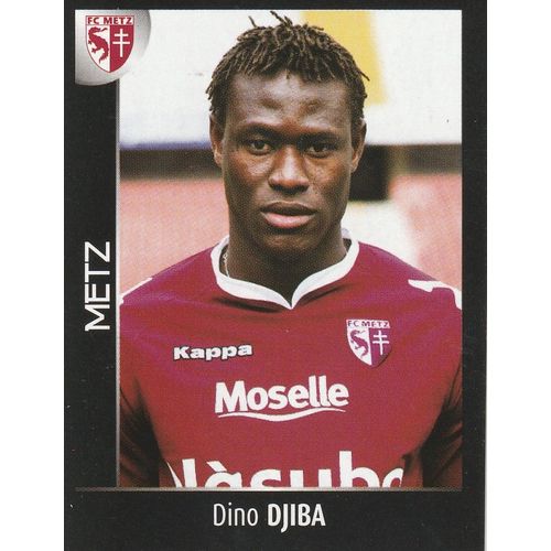 N° 251 - Stickers Image Vignette Panini - Foot 2008 - Dino Djiba - Fc Metz