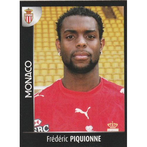 N° 285 - Stickers Image Vignette Panini - Foot 2008 - Frederic Piquionne - As Monaco