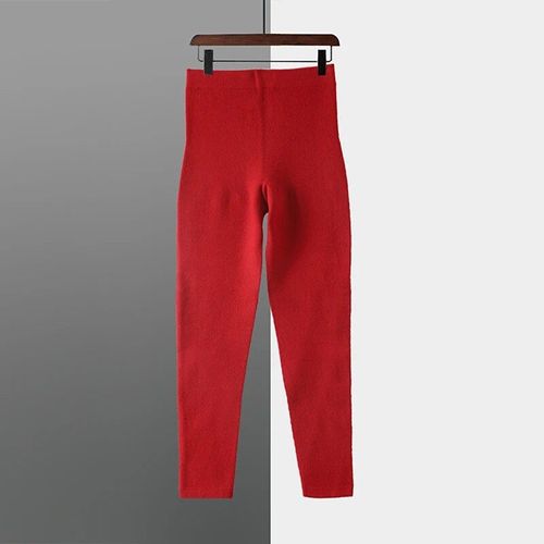 Leggings Longs Élastiques En Cachemire Et Laine Pour Femmes,Pantalons Pour Femmes,Haute Qualité,Automne,Hiver,Offres Spéciales