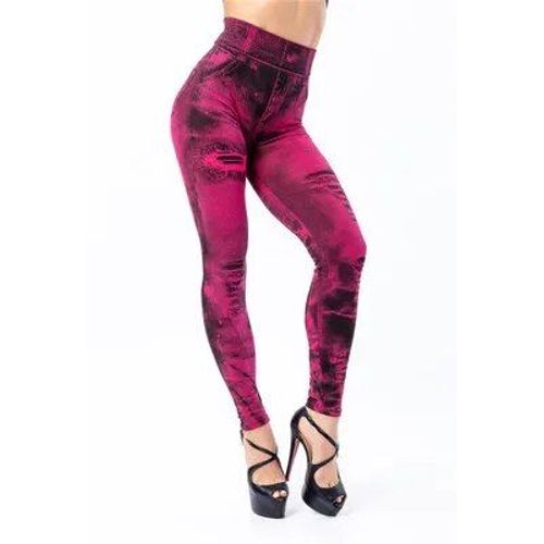 Pantalon De Sport Taille Haute Pour Femme,Faux Jean Push-Up,Pantalon Crayon Slim,Leggings De Gym,Faux Denim Élastique,Sexy,Printemps