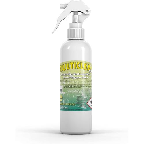 Nettoyant puissant dégraissant multi-surfaces en spray avec mousse active. Toutes sortes de graisses et de saletés, même sur les vêtements. Parfum citrique (1 flacon de 1 L)