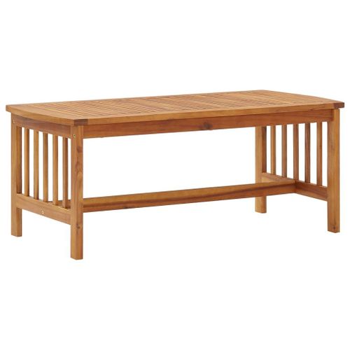 Salon De Jardin 5 Pcs Avec Coussins Bois D'acacia Solide Yueyinnkeji Type3
