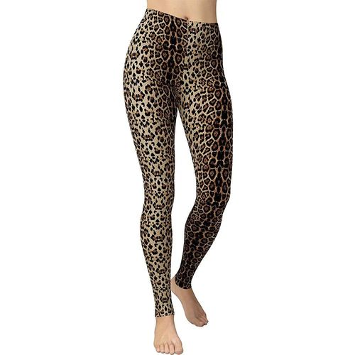 Pantalon Décontracté De Course À Pied Taille Haute Pour Femmes,Imprimé Léopard,Imprimé Camsolomon,Sport Commandé Pour Femmes Leggings Xs-8xl Décontractés