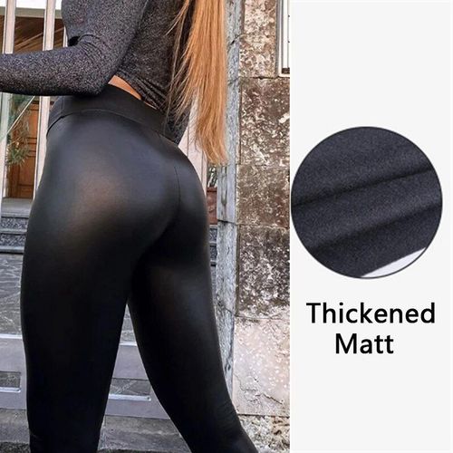 Leggings En Cuir Noir Pour Femmes,Pantalons Skinny,Pantalons Décontractés Sexy,Ique Dex,Extensibles,Pu,Taille Haute,Mode Féminine,5xl