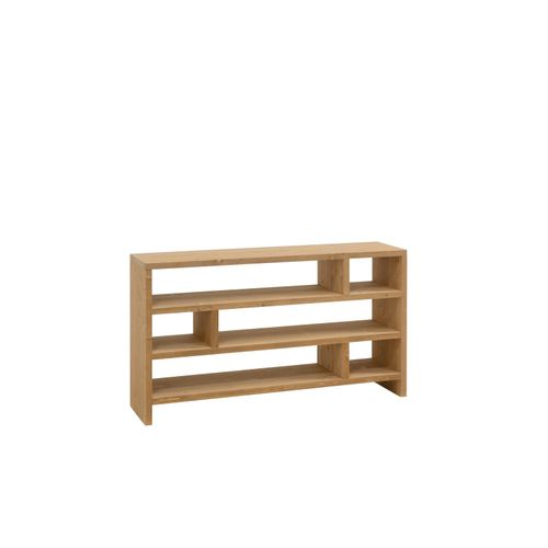 Étagère En Bois De Sapin Marron Clair De 80x140cm