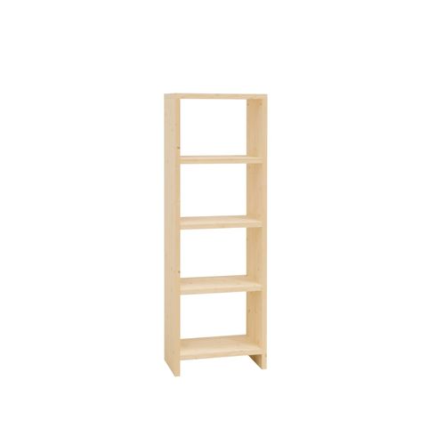 Étagère En Bois De Sapin Beige De 80x60cm