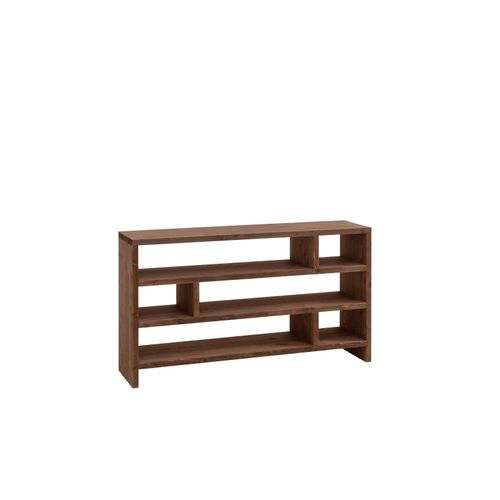 Étagère En Bois De Sapin Marron Foncé De 80x140cm