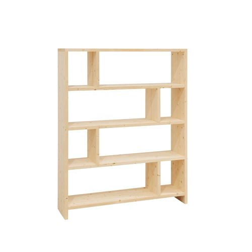 Étagère En Bois De Sapin Beige 180x140cm