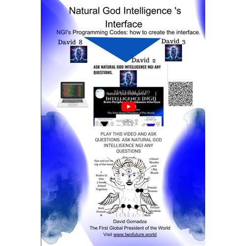 Natural God Intelligence 's Interface: Ngi's Programming Codes: How To Create The Interface: 23 (Thoughts To Word Or Audio [Brain Code])