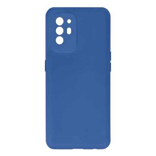 Coque Oppo A94 5g Silicone Semi-Rigide Soft Touch Bleu