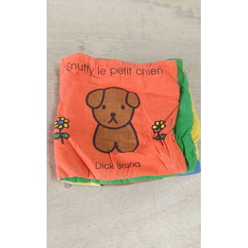 Livre En Tissu Snuffy Le Petit Chien