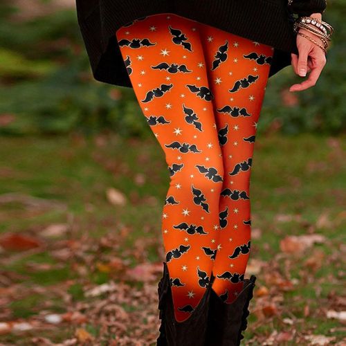 Legging De Sport Élastique Taille Haute Pour Femme,Pantalon Confortable Et Décontracté,Streetwear,Costume D'halloween