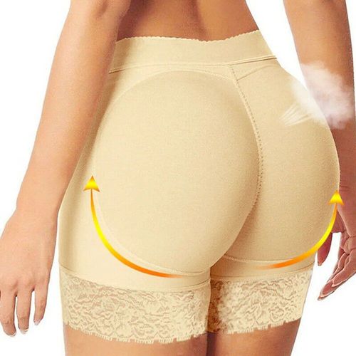 Sous-Vêtements Rembourrés Pour Femmes,Lève-Fesses,Rehausseur De Hanche,Vêtements En Saillie,Pantalon À Angle Plat,Fesses Complètes,Fausses Fesses