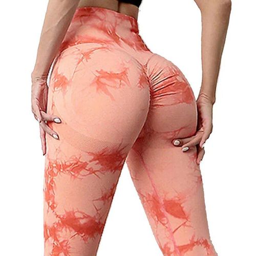 Leggings Push-Up Taille Haute Sans Couture Pour Femmes,Collants De Fitness,Pantalons De Yoga,Vêtements De Sport Pour Dames,Entraînement