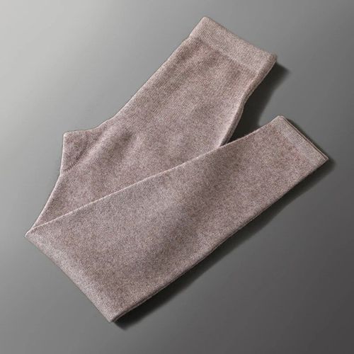 Leggings En Cachemire Et Laine Pour Femme,Pantalon Long Élastique Pour Femme,Mouton Sur Mesure,Haute Qualité,Automne,Hiver,Offres Spéciales