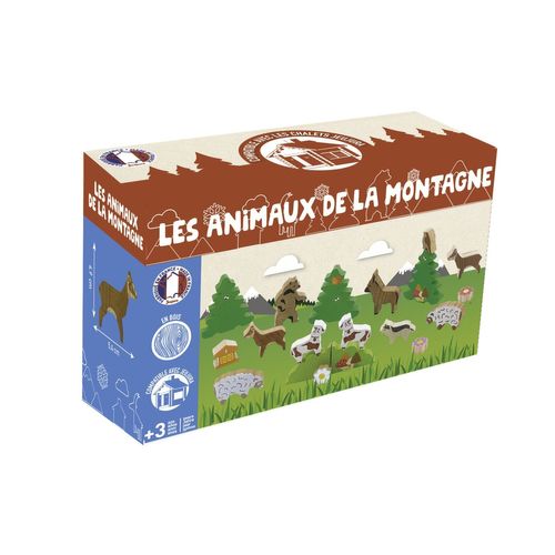 Jeu De Construction Les Animaux De La Montagne