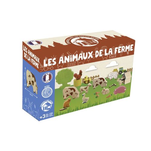 Jeu De Construction Les Animaux De La Ferme