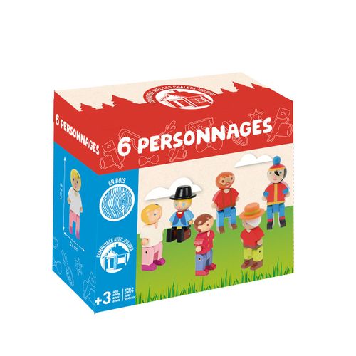Jeu De Construction 6 Personnages