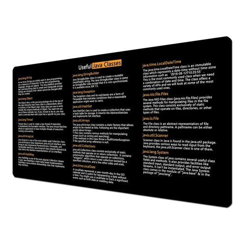 Grand tapis de souris ShortSulmouseSub,Photoshop Office,Linux Command,chirurgie tionné Amarsolids,Ascription Js,Analyse financière,Bord de verrouillage,60x30cm - Type Java-60x30 cm