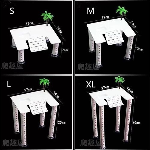Échelle D'escalade Pour Aquarium,Île,Plate-Forme De Reptile,Tortue Se Prélasser Au Soleil,Plate-Forme Couchée,Accessoires De Réservoir De Tortues - Type Xl