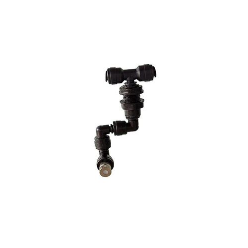 Brumisateur Intelligent pour Terrarium de Reptile,Humidificateur Électronique,Minuterie existent,Système de Pulvérisation de Forêt Tropicale,Kit d'Arrosage - Type Black-A