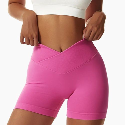 Leggings D'entraînement Push Up Pour Femmes,Collants De Sport Sans Couture,Leggings Courts Froissés,Pantalons De Fitness Et De Yoga,Shorts De Course,Vêtements De Sport,2023