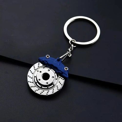 Chaîne De Continent En Métal De Voiture,Pendentif De Moyeu De Vitesse Turbo,Frein À Disque,Pendentif De Choc,Cadeau Créatif,Normandie - Type B2