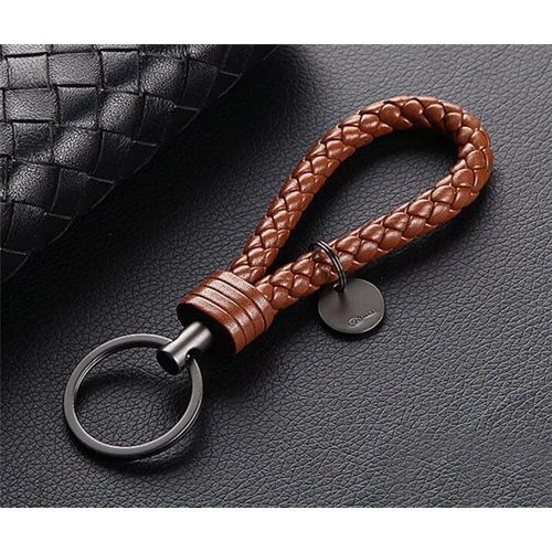 Porte-Clés En Ulen Cuir Tressé À La Main,Ulde Poignet,Porte-Clés De Couple,Porte-Clés,Accessoires De Sac,Pendentif De Voiture,Bijoux Cadeaux - Type 9