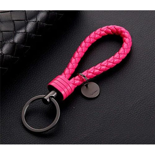 Porte-Clés En Ulen Cuir Tressé À La Main,Ulde Poignet,Porte-Clés De Couple,Porte-Clés,Accessoires De Sac,Pendentif De Voiture,Bijoux Cadeaux - Type 4