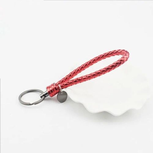 Porte-Clés En Ulen Cuir Tressé À La Main,Ulde Poignet,Porte-Clés De Couple,Porte-Clés,Accessoires De Sac,Pendentif De Voiture,Bijoux Cadeaux - Type 6