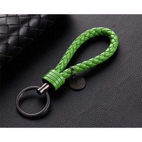 Porte-Clés En Ulen Cuir Tressé À La Main,Ulde Poignet,Porte-Clés De Couple,Porte-Clés,Accessoires De Sac,Pendentif De Voiture,Bijoux Cadeaux - Type 17