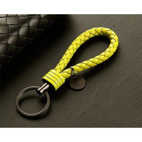 Porte-Clés En Ulen Cuir Tressé À La Main,Ulde Poignet,Porte-Clés De Couple,Porte-Clés,Accessoires De Sac,Pendentif De Voiture,Bijoux Cadeaux - Type 7