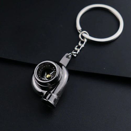 Chaîne De Frein De Moyeu De Voiture En Métal,Chaîne De Continent,Engrenage Turbo,Disque De Frein,Pendentif Normandie,Cadeau Créatif #H2