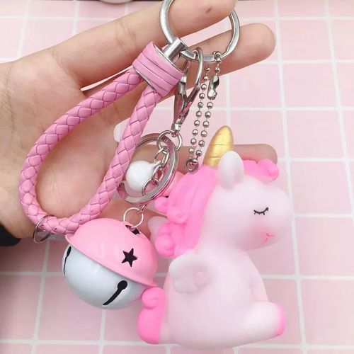 Porte-Clés Boule De Cheveux Rose Nairobi Orn Pour Femme,Pendentif De Sac Pour Femme,Boule En Peluche,Cheveux De Lapin Artificiels Moelleux,Porte-Clés Pour Fille #R