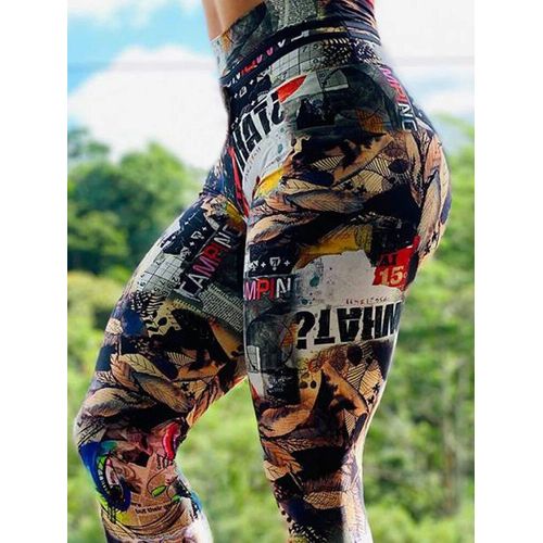 Legging De Dehors Imprimé Pour Femme,Pantalon Crayon Sexy,Taille Haute,Push-Up,À La Mode,2023
