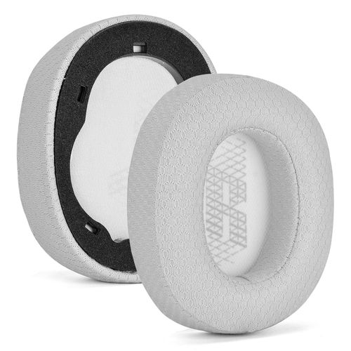 Coussinets d'oreille pour Casque JBL E65 Live 650 (650NC 650BTNC) Live 660 (660NC 660BTNC) Duet NC - Tissu Gris