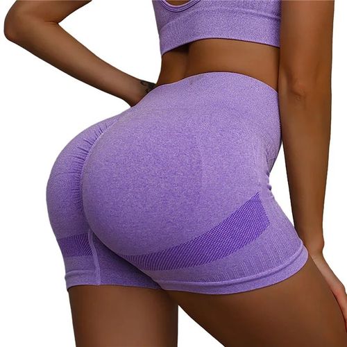 Leggings D'entraînement Push Up Pour Femmes,Collants De Sport Sans Couture,Leggings Courts Froissés,Pantalons De Fitness Et De Yoga,Shorts De Course,Vêtements De Sport,2023