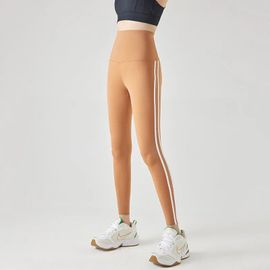 Biviincome Os-Leggings Skinny Side White Strihear Pour Femmes,Shlavabo Running,Sports,Casual,Multicolore,Fitness,Printemps,Automne