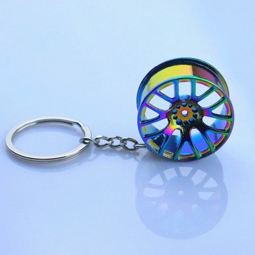 Chaîne De Continent En Métal De Voiture,Pendentif De Moyeu De Vitesse Turbo,Frein À Disque,Pendentif De Choc,Cadeau Créatif,Normandie #U