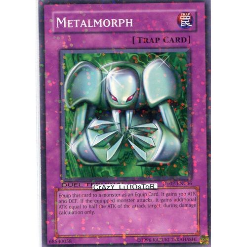 Yu Gi Oh Dt02 En046 Metalmorph Duel Terminal Starfoil