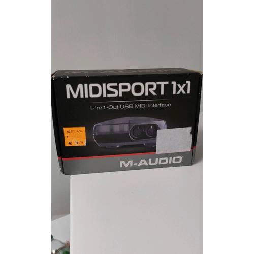 M-audio midisport 1x1