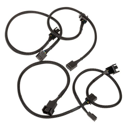 Akasa Compatible Lüfterverlängerungskabel 4er Pack