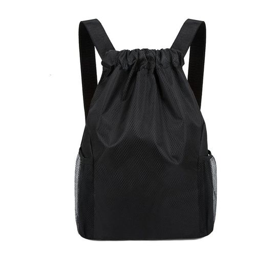 Sac À Dos De Basket Taille L Avec Cordon Le Noir