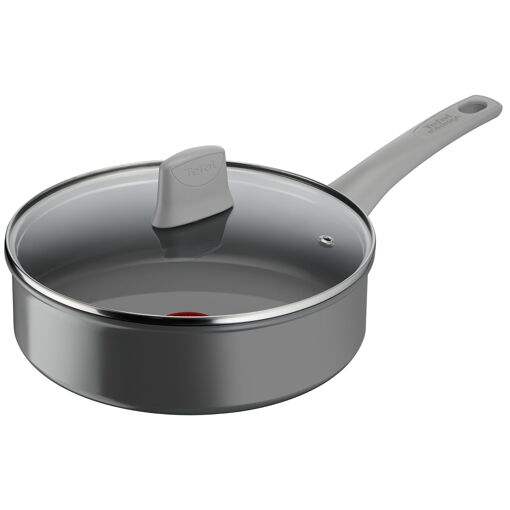 Casserole Induction 24cm Aluminium Forgé, Antiadhésif Sans PFOA Couvercle Verre Fagor Bleu Maxima 83998766