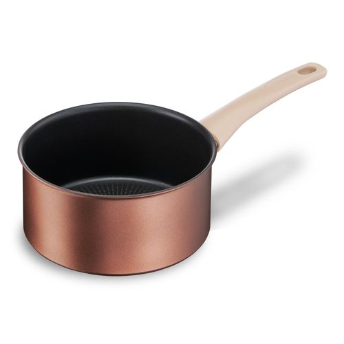 Tefal G2542902 Casserole 18 Cm Eco-Respect - Capacité 2.1 L - Tous Feux Dont Inductionmarron